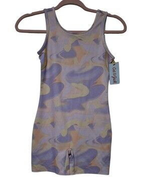 NWT Cat & Jack Size L (10/12) Pastel Leotard Gymnastics Dance Activewear
